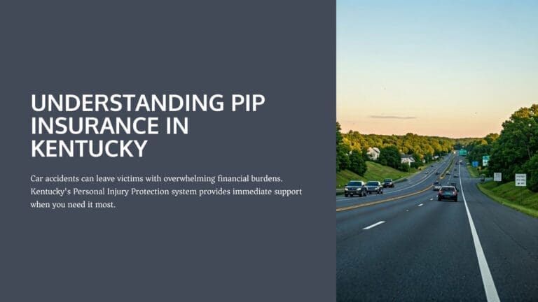 Understanding Personal Injury Protection (PIP) Benefits in Kentucky